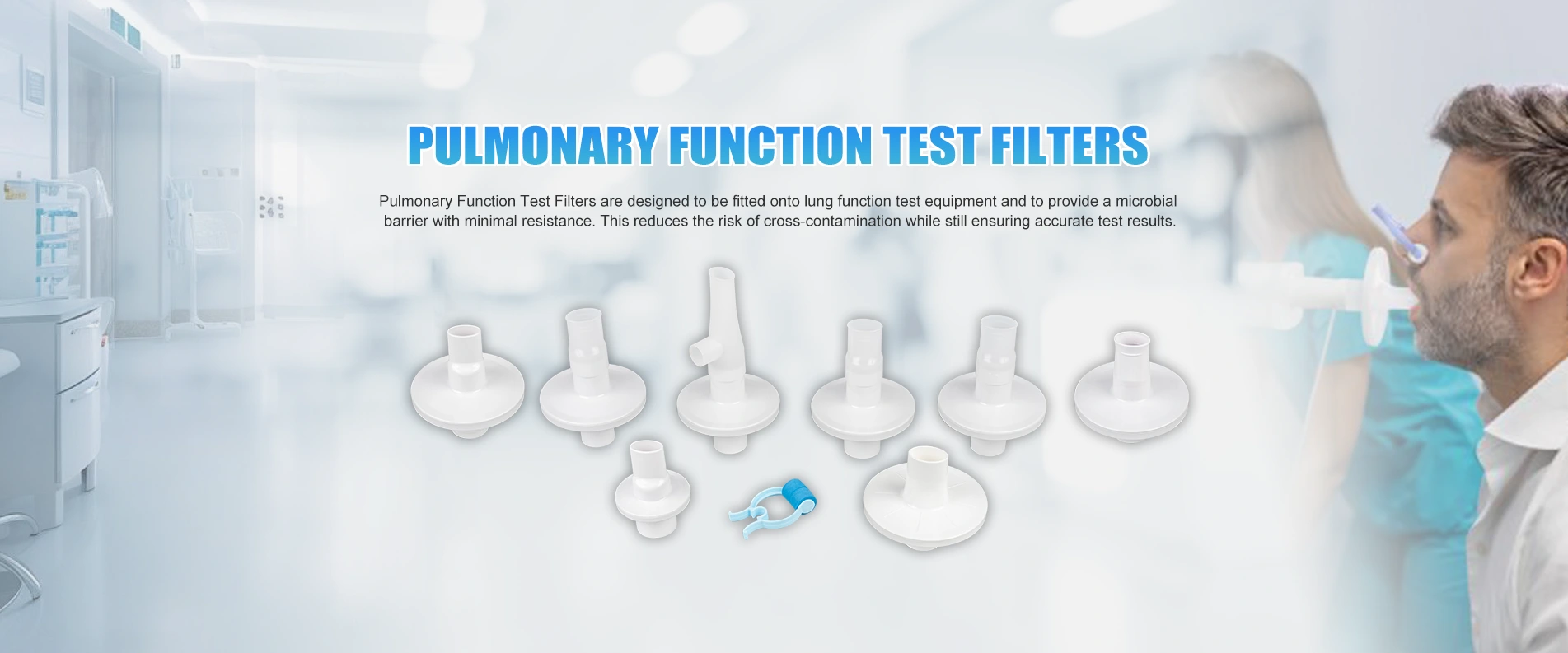 Chine Fournisseur de filtres de test de fonction pulmonaire