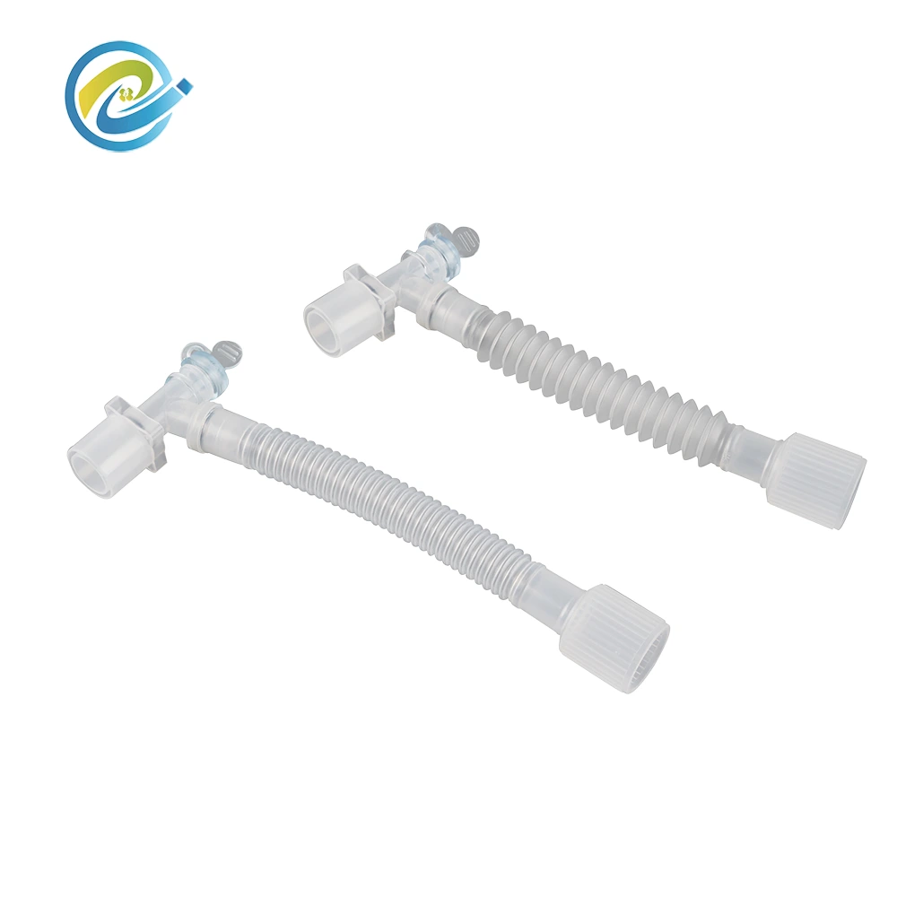 Support de cathéter pour circuit respiratoire